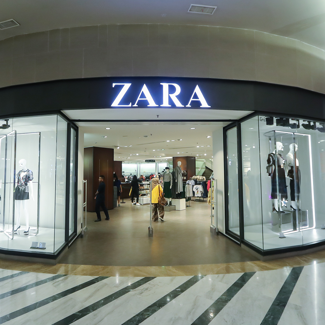 the mall zara