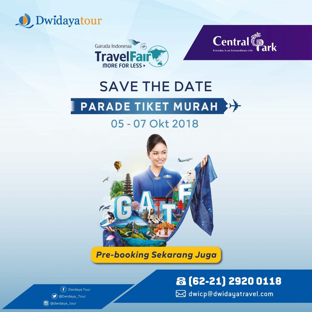 dwidaya travel fair 2023