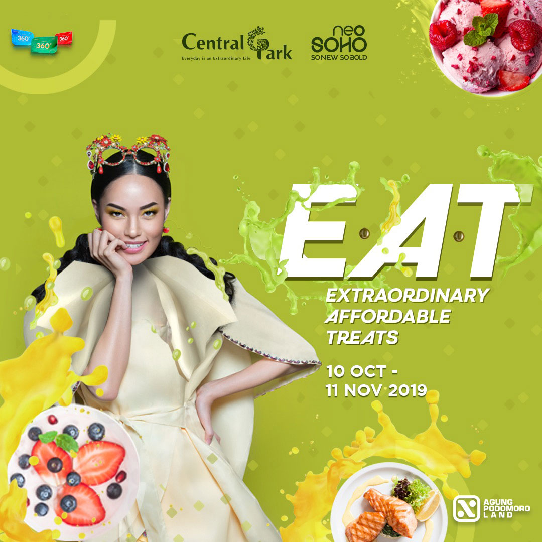 EAT EXTRAORDINARY AFFORDABLE TREATS 2019 | CENTRAL PARK MALL JAKARTA
