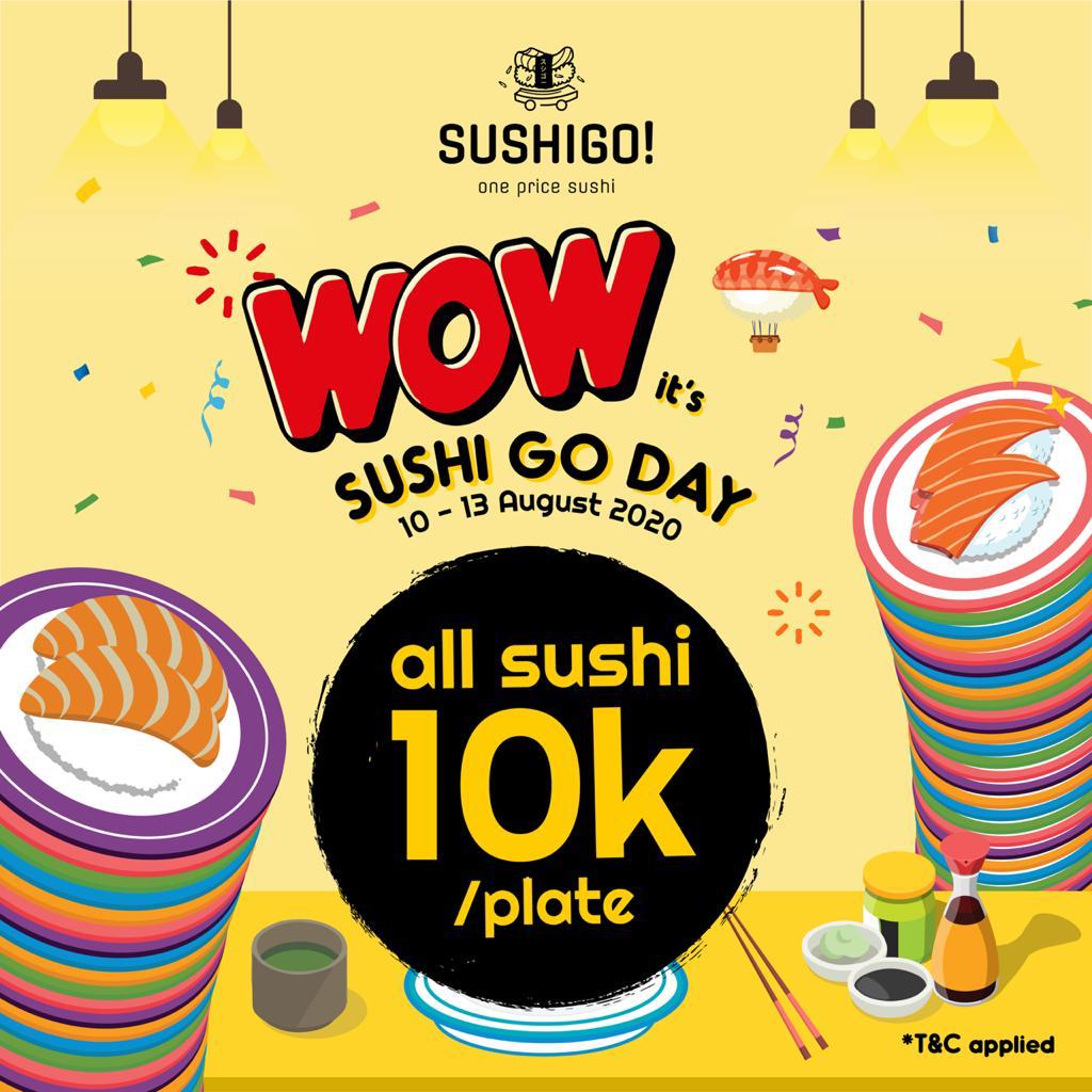 SUSHI GO birthday celebration!
