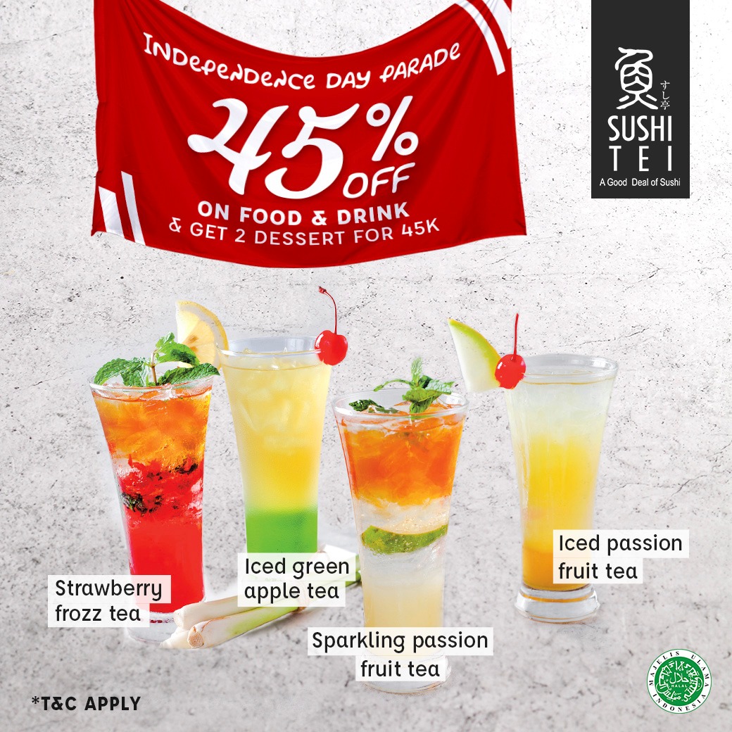 SUSHI TEI Disc. up to 45% | CENTRAL PARK MALL JAKARTA