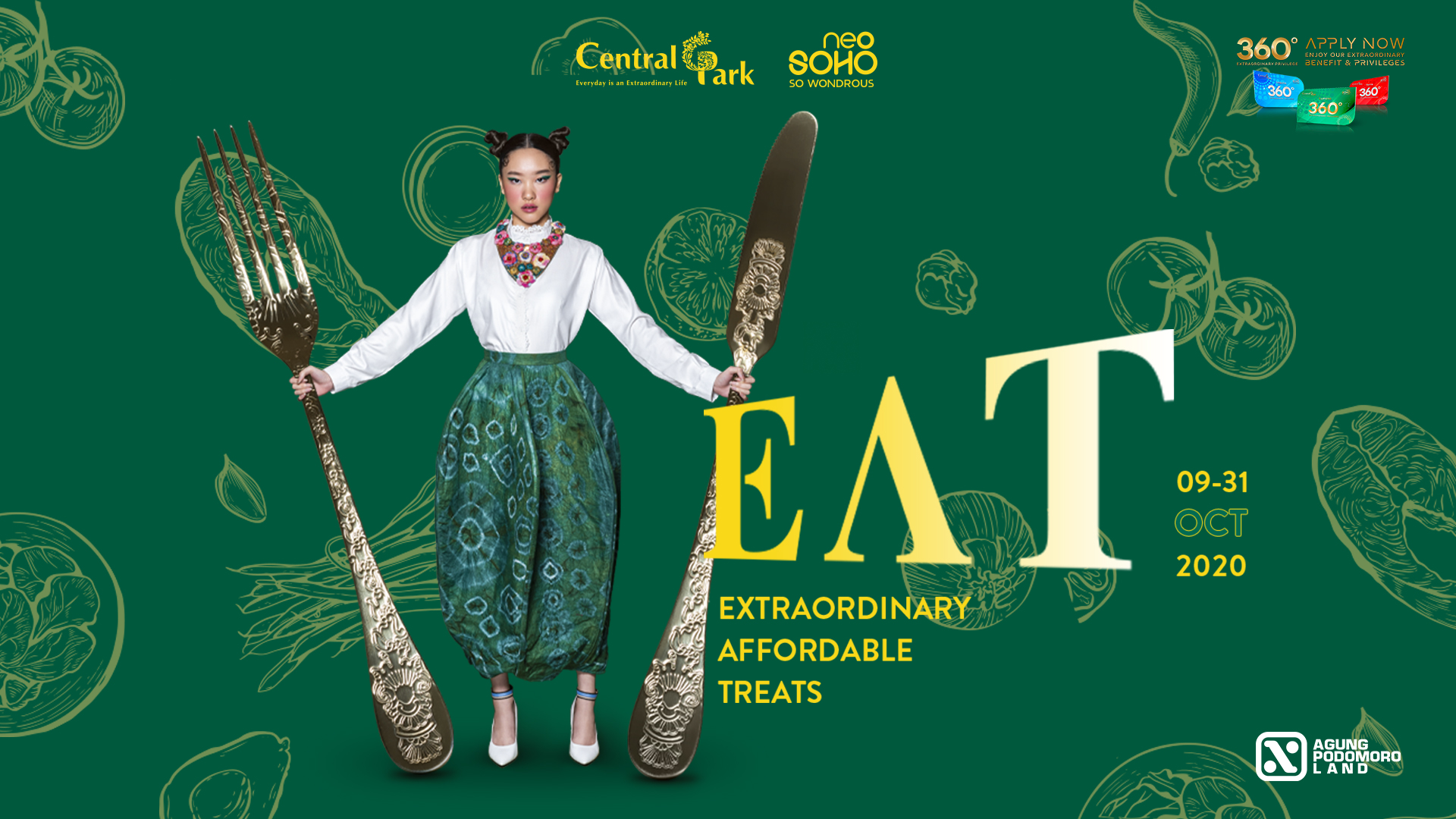 EAT Landscape | CENTRAL PARK MALL JAKARTA