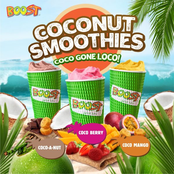 BOOST COCONUT SMOOTHIES | CENTRAL PARK MALL JAKARTA