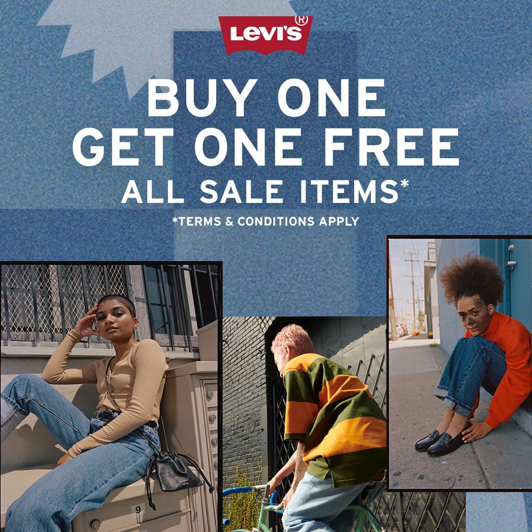 LEVI'S BUY 1 GET 1 FREE ALL SALE ITEMS* | CENTRAL PARK MALL JAKARTA